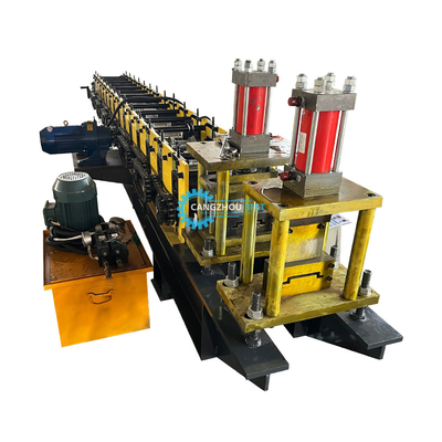 GI PPGI Galvanized Steel Palisade Fence Making Roll Forming Machine