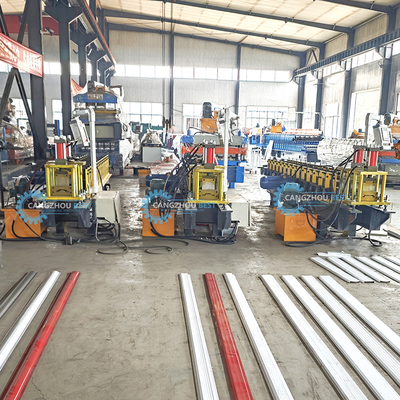 GI PPGI Galvanized Steel Palisade Fence Making Roll Forming Machine