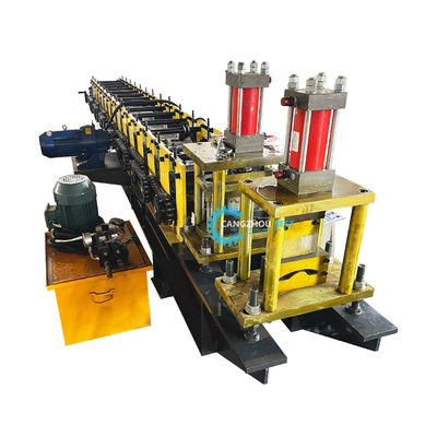 Picket Round Shape Steel Profile Garden Fence Roll Forming Machine Durable