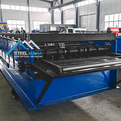Adjustable Cutting Length Steel Floor Deck Roll Forming Machine For 13T Load Capacity In High Demand