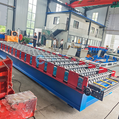 PPGI GI Steel Profile Zee Tile Roll Forming Machine With High Precision Within 1mm
