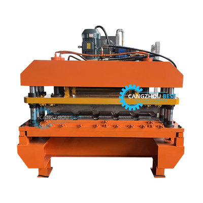 Steel Profile Popular Russisa Design Color Steel Roofing Tile Roll Forming Machine