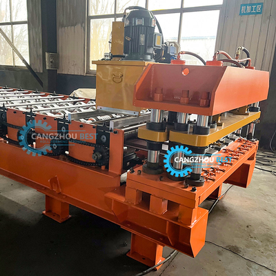 Steel Profile Popular Russisa Design Color Steel Roofing Tile Roll Forming Machine