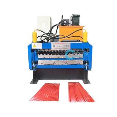 Cameroon Popular Color Steel Roof Sheet Profile Double Layer Roof Roll Forming Machine
