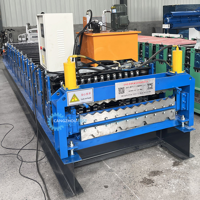 Cameroon Popular Color Steel Roof Sheet Profile Double Layer Roof Roll Forming Machine