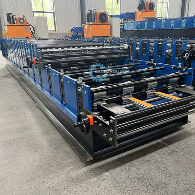 Cameroon Popular Color Steel Roof Sheet Profile Double Layer Roof Roll Forming Machine