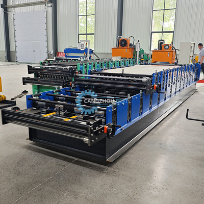 Africa Double Layer Roofing Sheet Color Profile Making Roof Sheet Roll Forming Machine