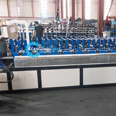 7.5*1.2*1.5m Hydraulic Cutting System Stud And Track Roll Forming Machine with ±2mm Cutting Tolerance