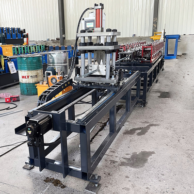 Adjustable Cutting Length C Stud Roll Forming Machine With Hydraulic Cutting System