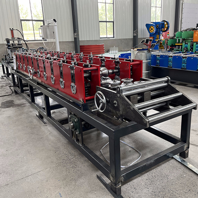 Adjustable Cutting Length C Stud Roll Forming Machine With Hydraulic Cutting System