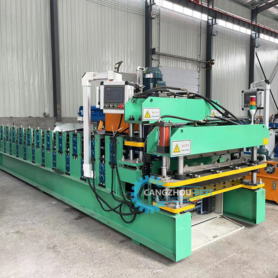 YX840&amp;836 Steel Profile Double Layer Roofing Color Sheet Roll Forming Machine