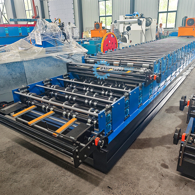 Peru Popular Tr4&amp;Tr5 Double Layer Steel Profile Galvanized Zinc Coating Roof Roll Forming Machine