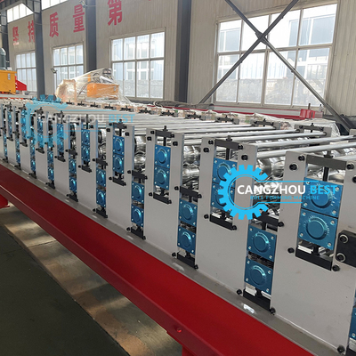 Europe Color Bamboo Roof Tile IBR Roof Sheet Double Layer Roll Forming Machine
