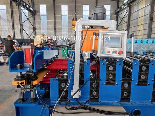 Delta PLC 15-20m/Min Speed Double Layer Roll Forming Machine User Friendly Design