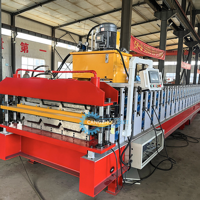 Automatic Operation Steel Tile Roof Sheet Machine For Smooth Production