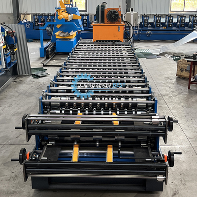 Delta Inverter Customized Width Double Layer Forming Machine For 0.25-0.6mm