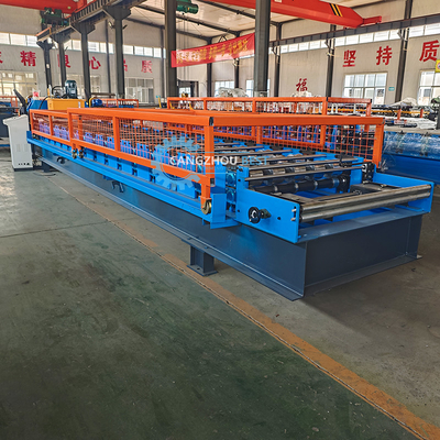 Automatic PPGI GI Cut-Off Steel Profile Roofing Sheet Roll Forming Machine