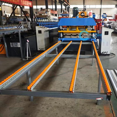 Automatic PPGI GI Cut-Off Steel Profile Roofing Sheet Roll Forming Machine