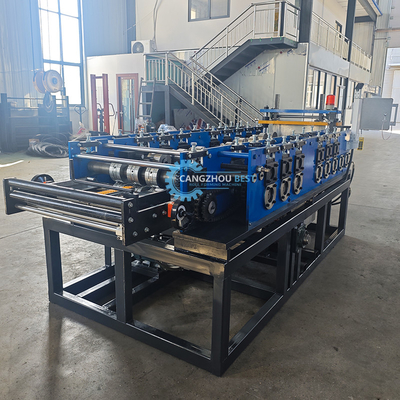 Color Steel Auto Change Size Portable Standing Seam Roof Sheet Roll Forming Machine