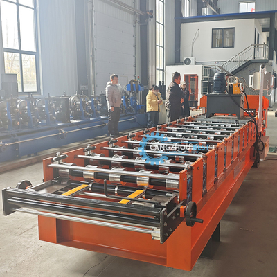 Color Steel IBR Roof Sheet / Tile Single Layer Roofing Sheet Roll Forming Machine
