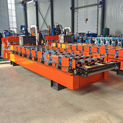 Color Steel IBR Roof Sheet / Tile Single Layer Roofing Sheet Roll Forming Machine