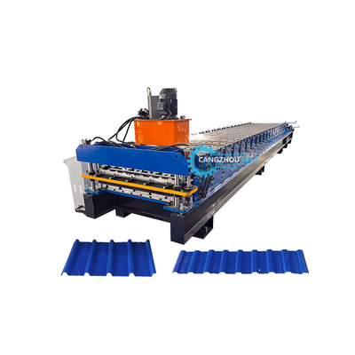 Corrugated And IBR Double Layer Steel Profile Roofing Sheet Roll Forming Machine