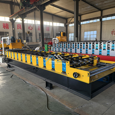 PLC Control System Metal Roofing Machine For 0.3mm-0.8mm