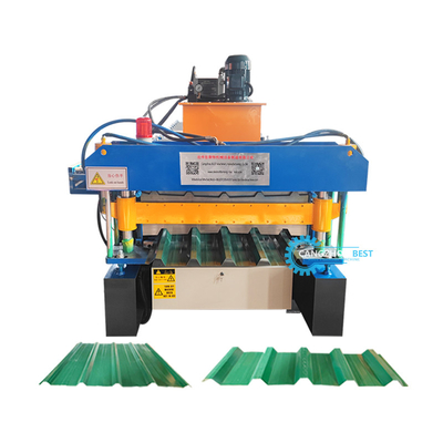 High Rib Roofing Sheet Double Layer Roll Forming Machine Automatic