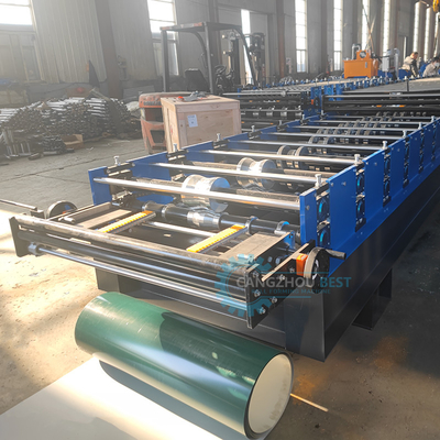 High Rib Roofing Sheet Double Layer Roll Forming Machine Automatic