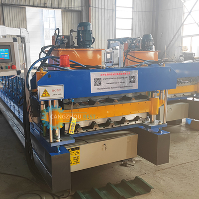 High Rib Roofing Sheet Double Layer Roll Forming Machine Automatic