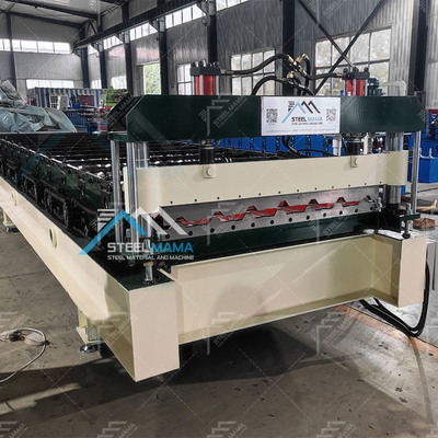 Cold Material Thickness 0.3-0.8mm Metal Roof Panel Machine Efficiently Produce