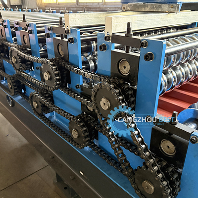 Steel Profile Galvanized 686 762 Double Layer Roofing Sheet Cold Roll Forming Machine