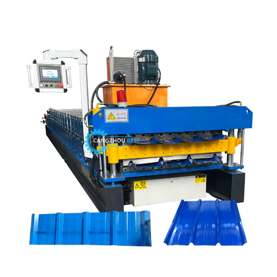 15-20m/Min Double Layer Roofing Roll Forming Machine For Customized Width Manufacturing Needs