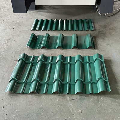 0.25-0.6mm Thickness Three Layer Roll Forming Machine 5.5Kw Main Motor Power