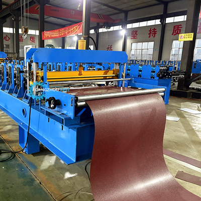 PLC Perfectly Shaped Durable Roofing Sheet Roll Forming Machine