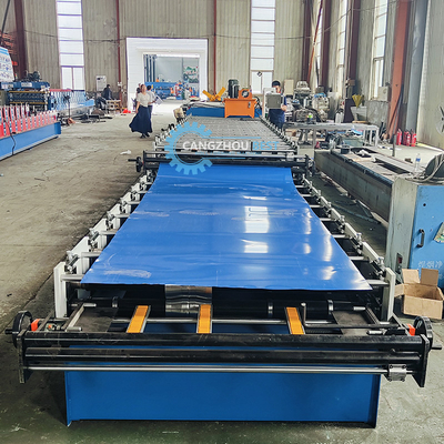 Automatic 0.25-0.6mm Thickness Double Layer Roofing Sheet Roll Forming Machine Fast Production Speed