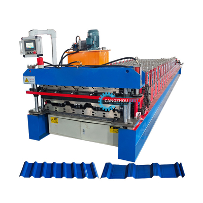 Two Profile In One Roll Forming Machine For PPGI Raw Material And Fast Production Speed