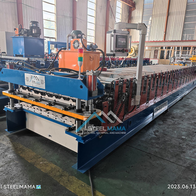 Customizable Double Layer Roof Sheet Machine With Delta PLC And High Grade 45 Steel Rollers