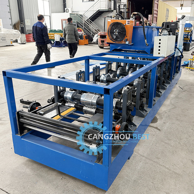 Portable Kr18 Standing Seam Self Lock Roofing Sheet Roll Forming Machine