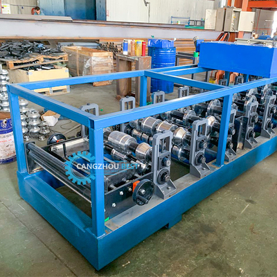 Hydraulic Cut Off Galvanized Steel Profile Portable Kr18 Standing Seam Roof Roll Forming Machine