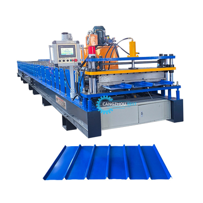 Indonesia Poular 980 Klip Lock Profile Roof Sheet Roll Forming Machine
