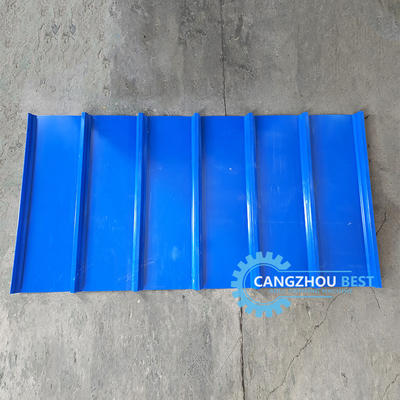 Indonesia Poular 980 Klip Lock Profile Roof Sheet Roll Forming Machine