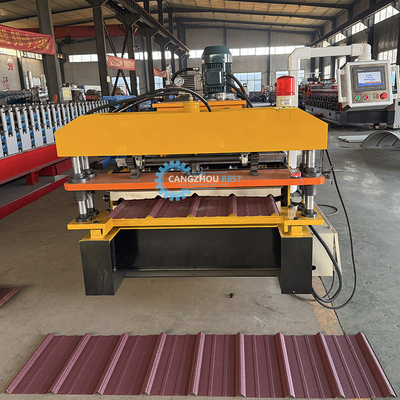 Mexico Popular Color Steel Profile IBR R101 Roof Sheet Roll Forming Machine