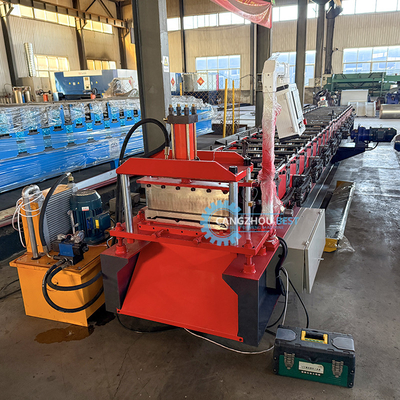 PLC Control High Speed Steel Wall Panel Soffit Panel Making Roll Forming Machine