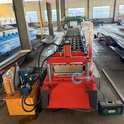 PLC Control High Speed Steel Wall Panel Soffit Panel Making Roll Forming Machine