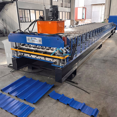 Delta PLC Controlled Double Layer Roof Sheet Machine