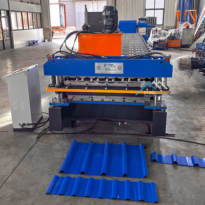 Delta PLC Controlled Double Layer Roof Sheet Machine