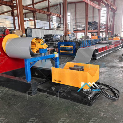 Roof Sheet Machine Designed By Inverter Delta For Precise Results