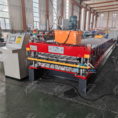 Roof Sheet Machine Designed By Inverter Delta For Precise Results
