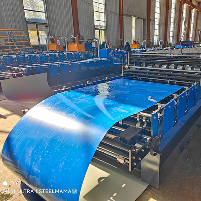 High Speed Triple Layer Customzied Steel Profile Roofing Roll Forming Machine